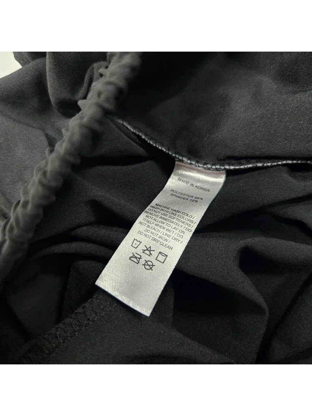EUC Size MED Men's ASRV DSG-0494 Ultralight Black Track Pants Reflective Joggers